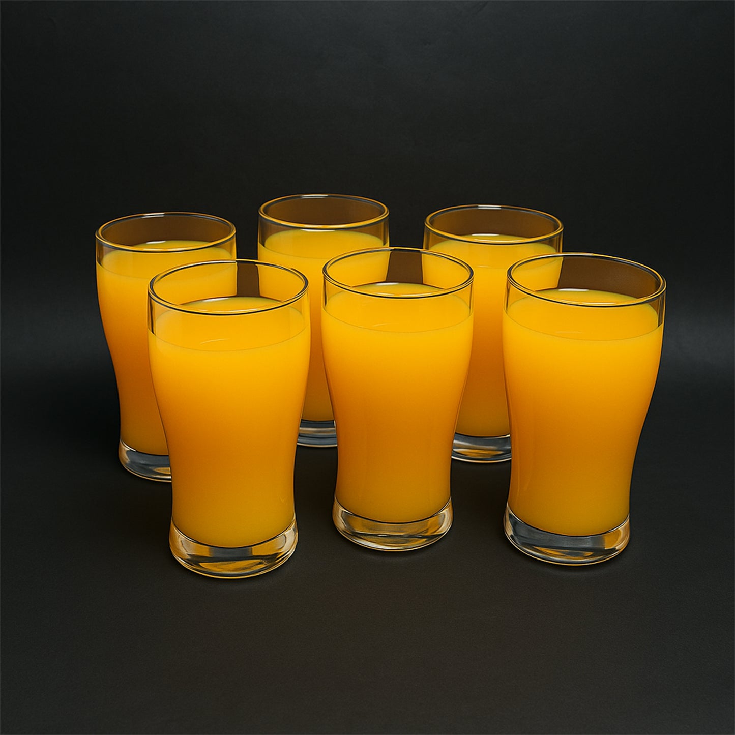 Apexvista Unbreakable Pitcher Glass Set  350 Ml (Approx)  6-Piece
