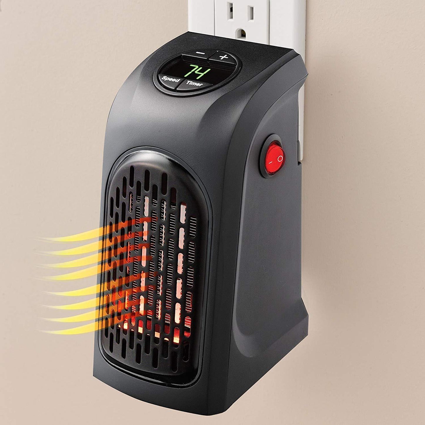 Electric Mini Handy Heater Plug-In Wall (400W)