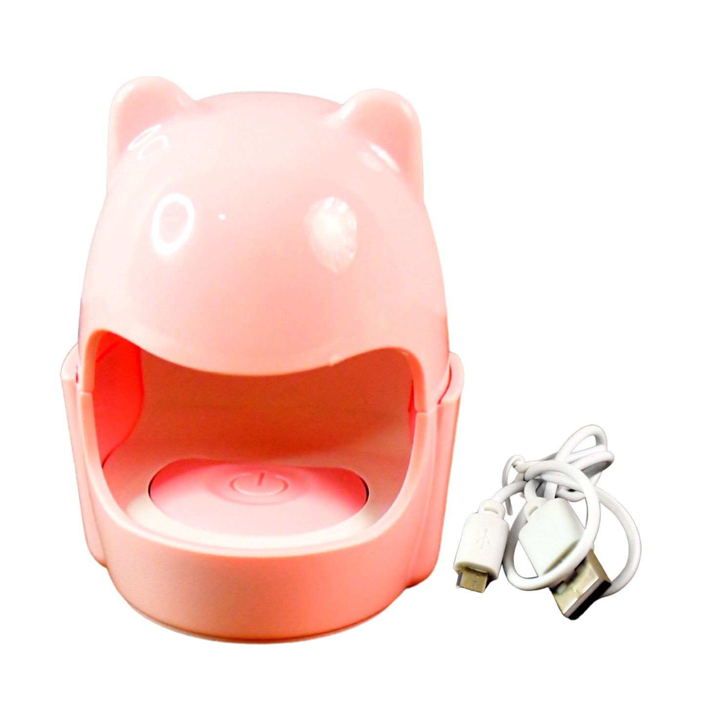 Miniled Nail Dryer  Usb Rechargeable Nail Polish Curing Lamp (1 Pc)