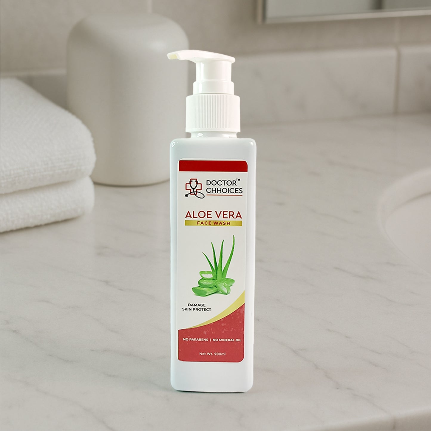 Doctor Chhoices Aloe Vera Face Wash  200Ml