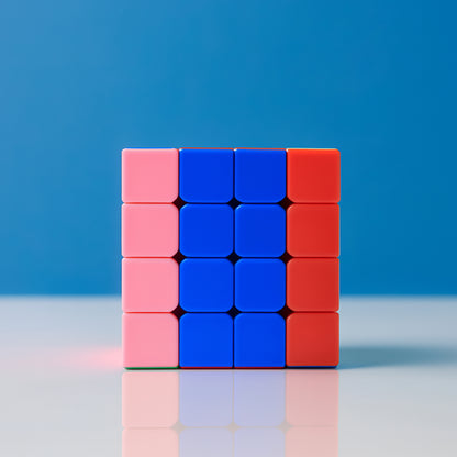 4X4 Magic Speed Cube Puzzle For Kids  Adults (1 Pc)