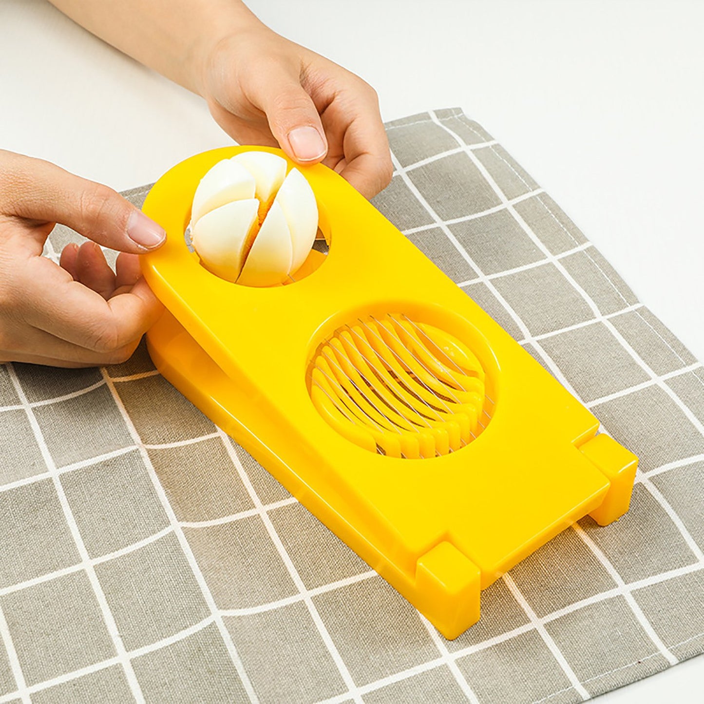 Multi-Segment 2 In 1 Egg Cutterslicer