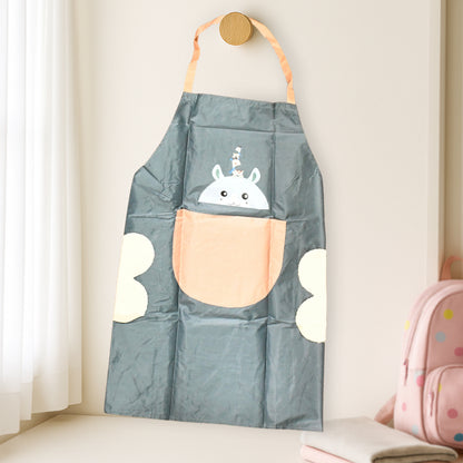Cutecartoon Animal Design Kitchen Apron (1 Pc)