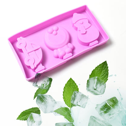 Silicone Popsicle Molds Reusable Ice Cream Molds With Sticks And Lids. A Must-Have Popsicle Mold For Summer.