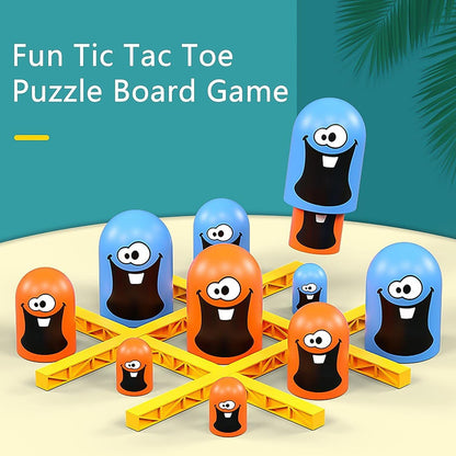 Tic-Tac-Toe Game Gobble Game Board Game Indoor (1 Set)