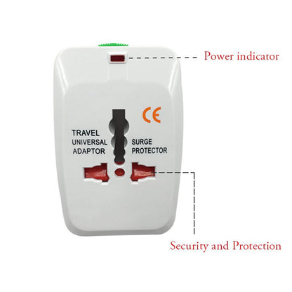 All-In-One Universal Worldwide Travelling Ac Adaptor Plug (Au  Uk  Us  Eu) International Power Charger Electric Usb Power Plug Socket Adapter Converter (1 Pc)