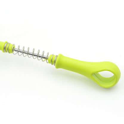 Multi Functional One-Handed Plastic Manual Mashed Potatoes Masher Mash Sweet Potato Masher With Comfort Grip And Stainless-Steel Spring Design For Nonstick Pans (1 Pc)