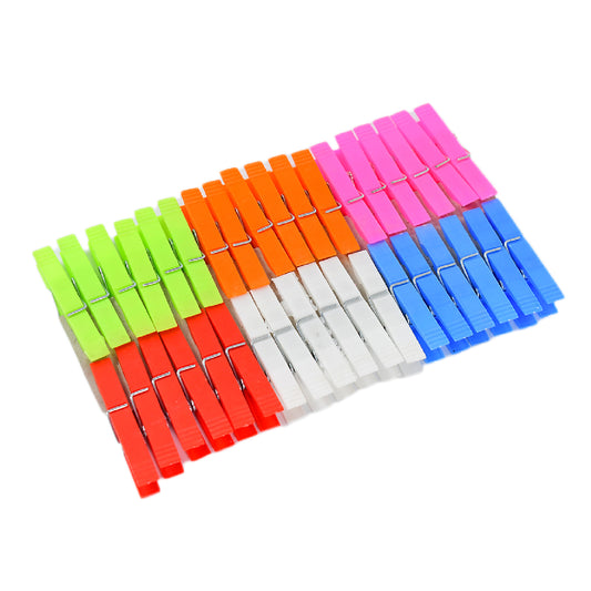 Multi Purpose Plastic Clothes Clips For Cloth Drying Clips (Set Of 144Pc)