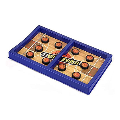 Fast Sling Basketball Puck Game Paced Table Desktop Battle Ice Hockey Game For Adults And Kids Parent-Child Winner Board Games Interactive Toy Desktop Table Game17632_Desktop_Basketball_Puck_Game