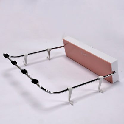 Wall Mounted Foldable Wash Basin Storage Rack Shelf Holder Self Adhesive With Sticker