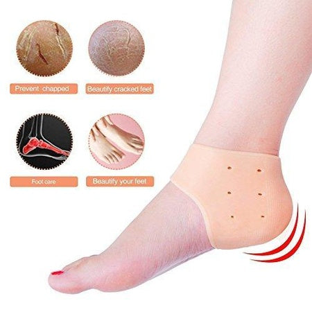 339Moisturizing Skin Softening Silicone Gel For Dry Cracked Heel Repair (Multicolour)