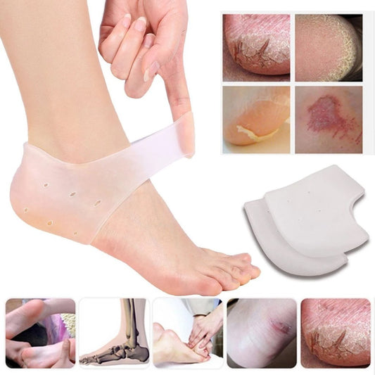 339Moisturizing Skin Softening Silicone Gel For Dry Cracked Heel Repair (Multicolour)