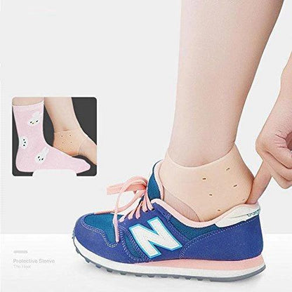 339Moisturizing Skin Softening Silicone Gel For Dry Cracked Heel Repair (Multicolour)