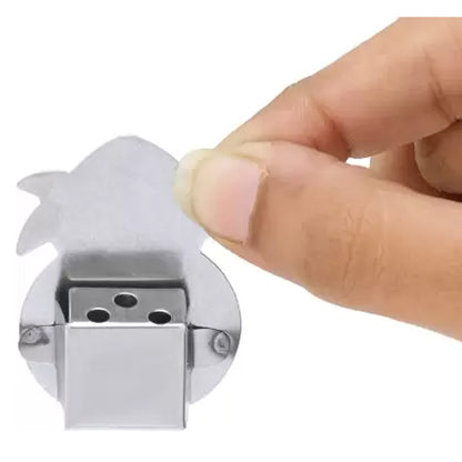 Stainless Steel Agarbatti Stand Agarbatti Holder Stand Self Adhesive Wall Mounted Stand Wall Hook Capacity To Hold 3 Agarbatti - Pack Of 12 Hooks