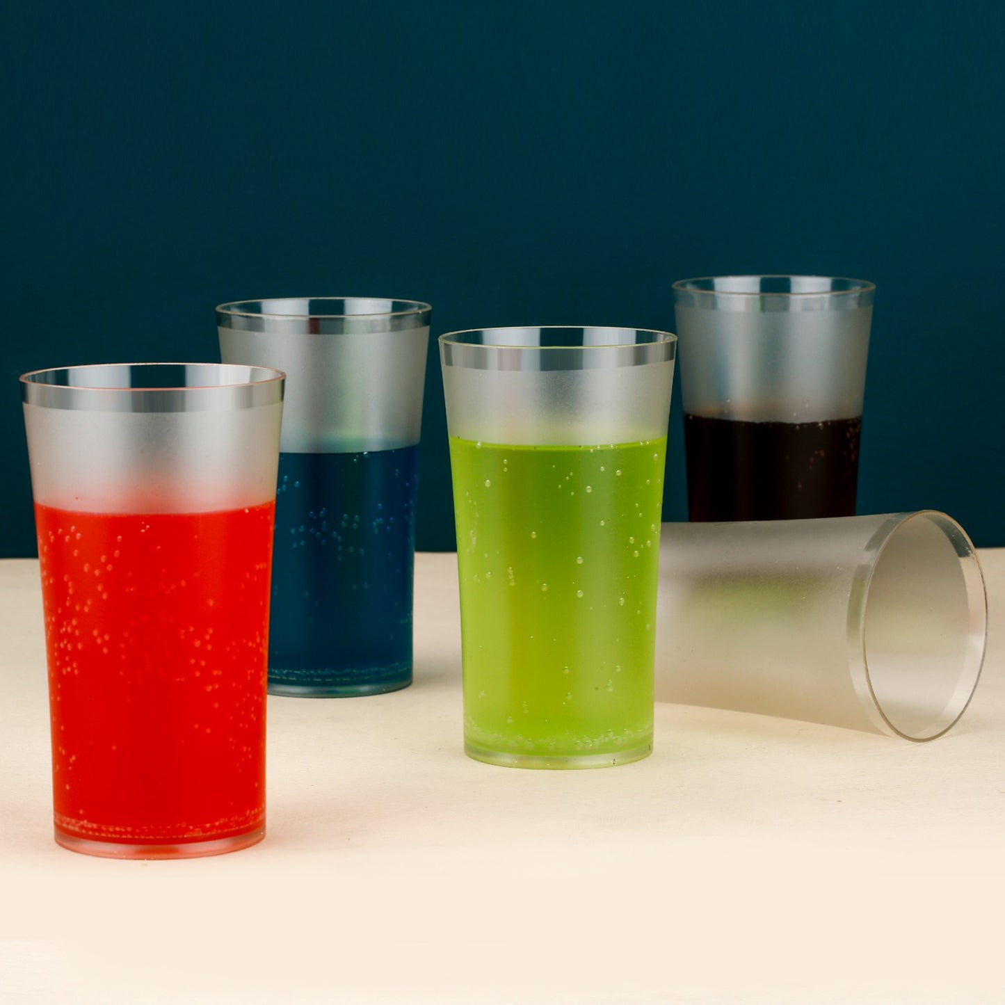 Mattfinish Glass Tumbler Set (Approx 300Ml  6 Pc)