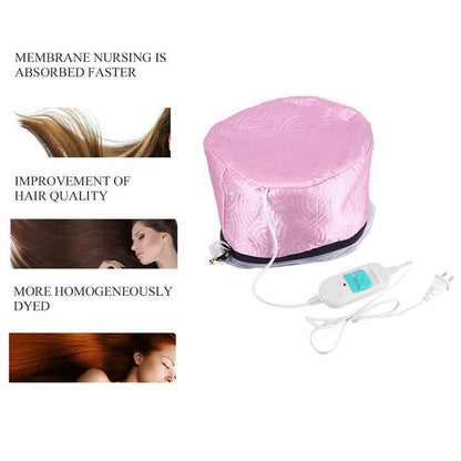 352Thermal Head Spa Cap Treatment With Beauty Steamer Nourishing Heating Cap
