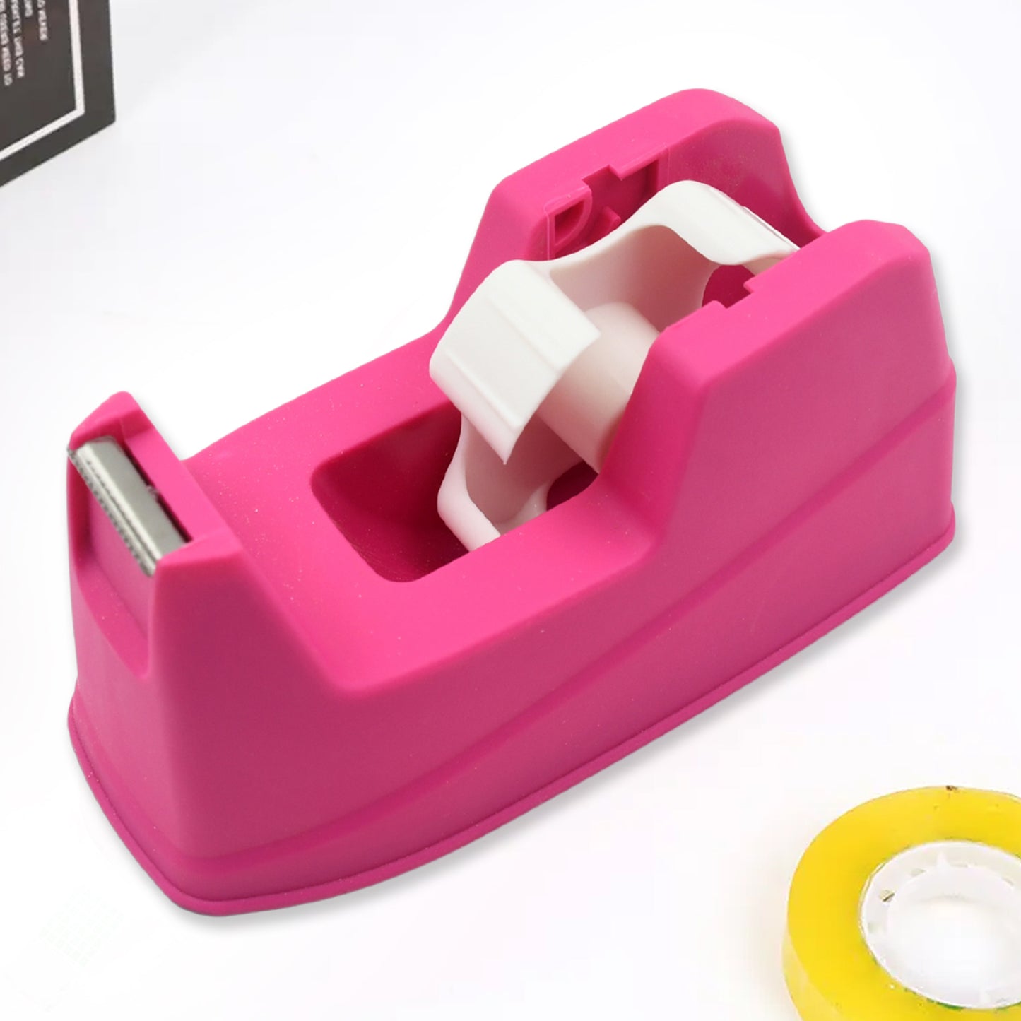 Plastic Tape Dispenser Cutter For Home Office Use Tape Dispenser For Stationary Tape Cutter Packaging Tape (1 Pc  631 Gm)