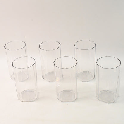 Apexmerino N Glass Unbreakable Plastic Drinking Glass Set (6Pc300Ml) Approx