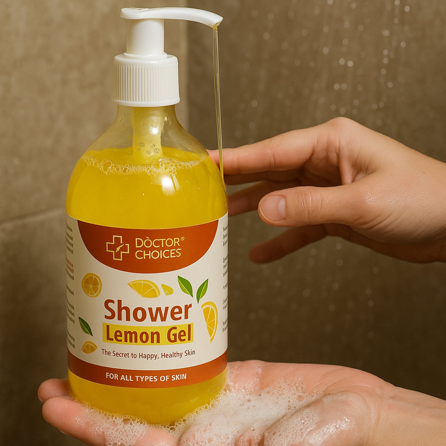 Doctor Chhoices  Choices Lemon Shower Gel  500Ml (1 Pc)