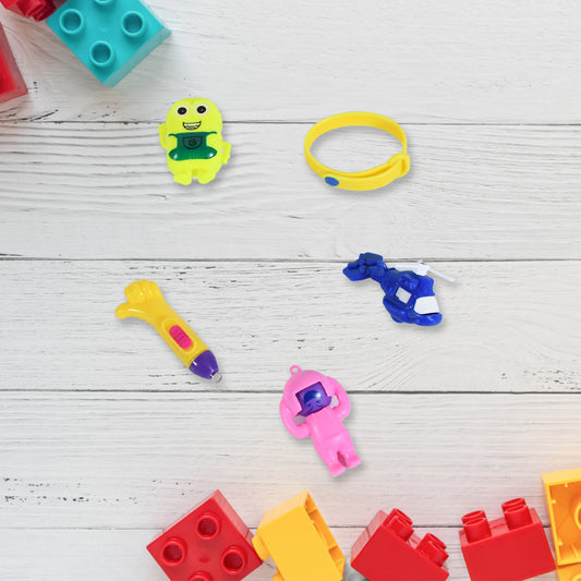 5Pc Toy Combo Kids Best Gift Set Combo Attractive  Unique Toy Combo 5Pc Colorful Toy Combo With Potli Bag