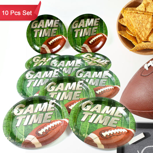 Roundplates Disposable Paper Plates  Happy Birthday Gift (10 Pcs Set  Mix Design)