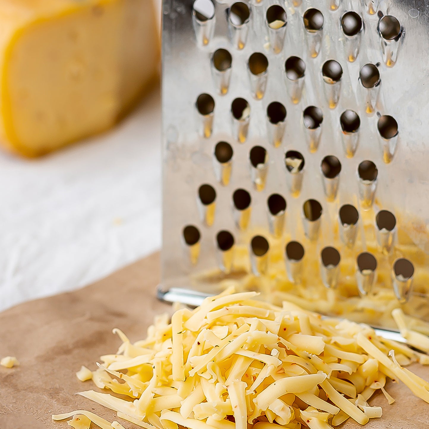Apexclassic 4-In-1 Stainless Steel Grater  Slicer With Handle