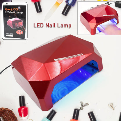 36Wled Nail Dryer Curing Nail Polish Uv Gel Diamond Shaped Nail Dryers (1 Pc)