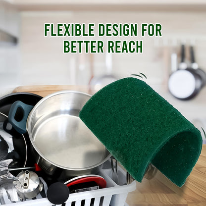 Freshmix Flavor Round Dishwash Bar With Super Scrubber Free Complete Dishwashing Solution Tough Stains Remover (350 Gm)