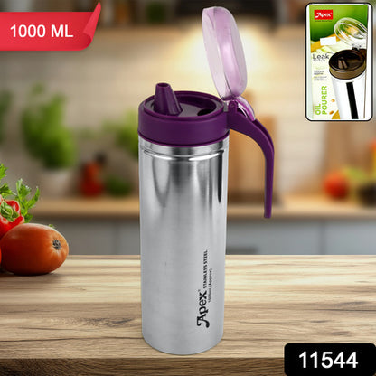 Apex1000Ml Approx. Stainless Steel Oil Pourer (1 Pc)