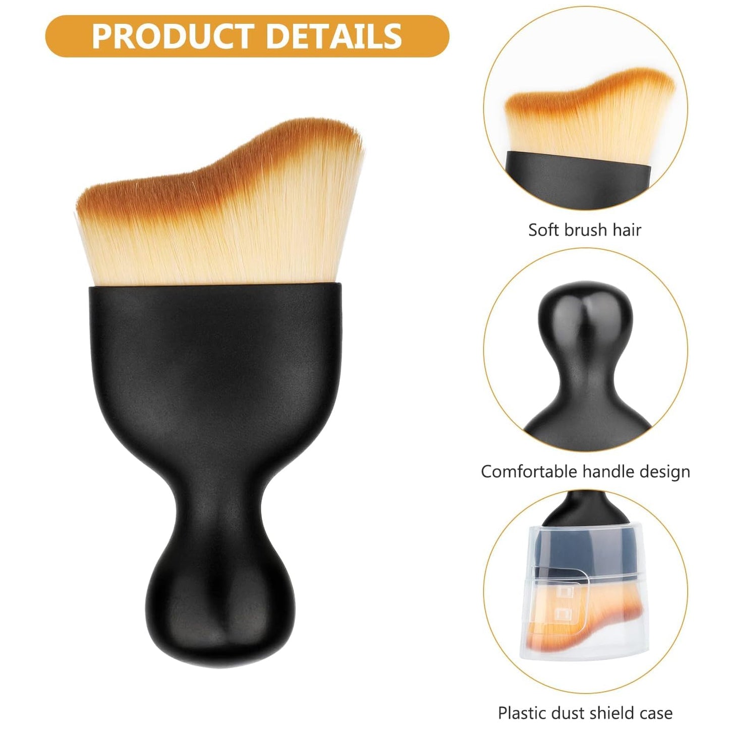 Minicar Interior Cleaning Soft Brush -Car Cleaning Brushes Duster (1 Pc)