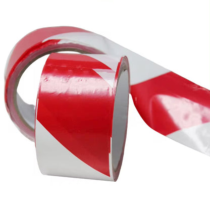 Safety Warning Tape Construction Barrier Tape Non-Adhesive (100Mx5Cm)