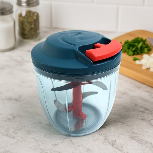 Apexspeed-X Hand-Powered Vegetable Chopper (1000 Ml)