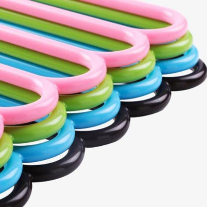 5In 1 Multipurpose Plastic Hanger Assorted (5-Layer)