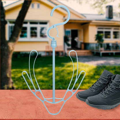 Small Shoes Drying Hanger Rotatable Shoe Hanging Racks (1Pc)