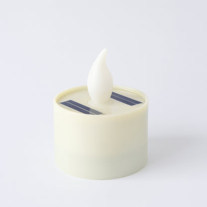Solarpowered Led Flameless Candle Light (1 Pc)