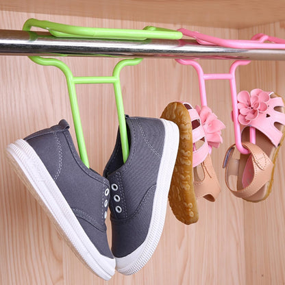 Multi-Function Shelf Drying Rack Shoe Rack Stand Hanger Shoes Hanging Storage Wardrobe Organizer Rack Shoe Organizer Stand Closet Shoe Organizer Shoe Holder (2 Pc Set)