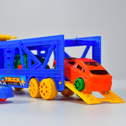 Toy Set Truck With 4 Mini Cars Toy Vehicles For Children