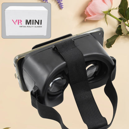 3D Vr Glasses Virtual Reality Goggles Headset For All Smartphonevr Goggles-For 3D Vr Movies Video Games (1 Pc)