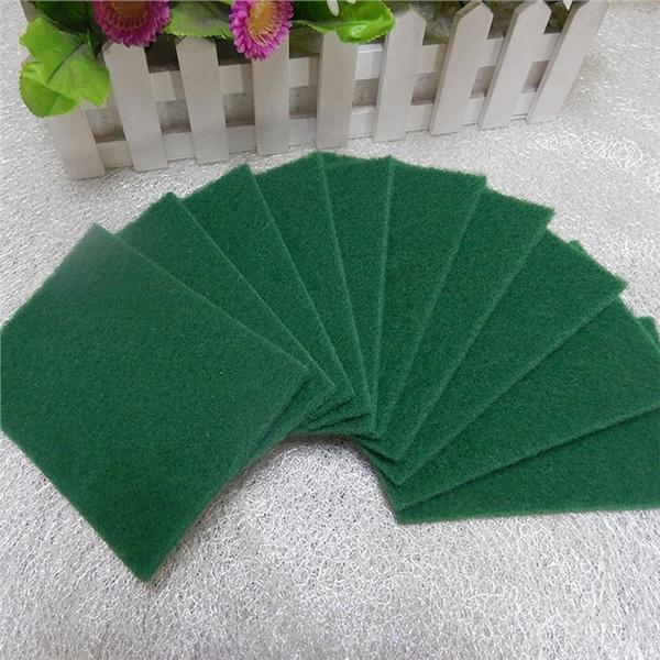 Green Kitchen Scrubber Pads For Utensilstiles Cleaning