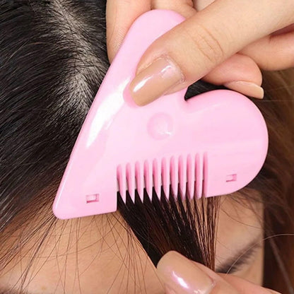 Heartshape Plastic Hair Cutting Scissors (1 Pc  With Card Packing)
