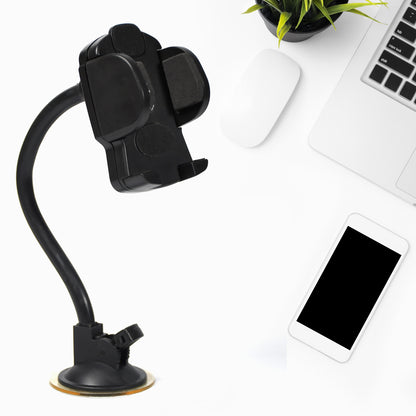 Mobile Phone Holder Long 27Cm For Car Windscreen Car Long  Phone Mount  Dashboard Mount Long Arm Cell Phone Holder With Strong Suction Cup