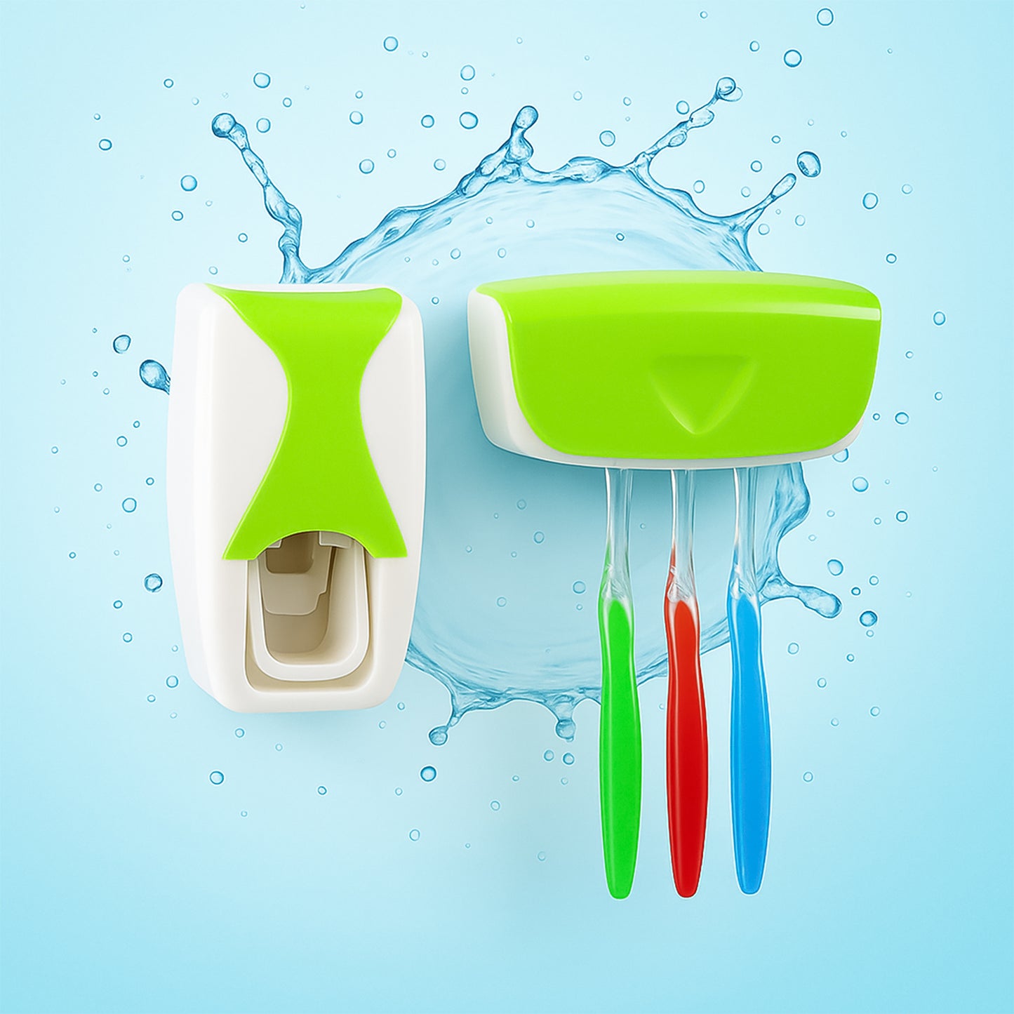 Toothpaste Dispenser  Tooth Brush With Toothbrush