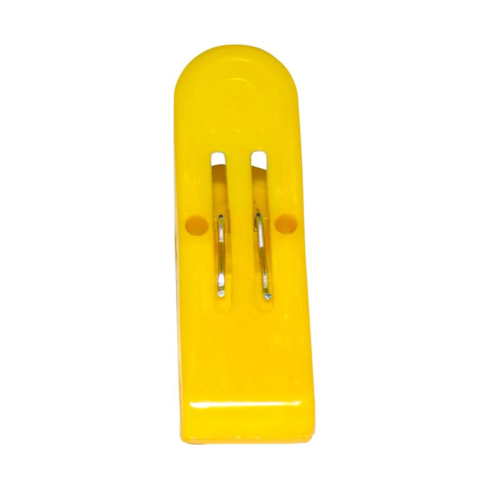 Plastic Cloth Double Pin Clips For Cloth Dying Cloth (Multicolour) (Pack Of 12)
