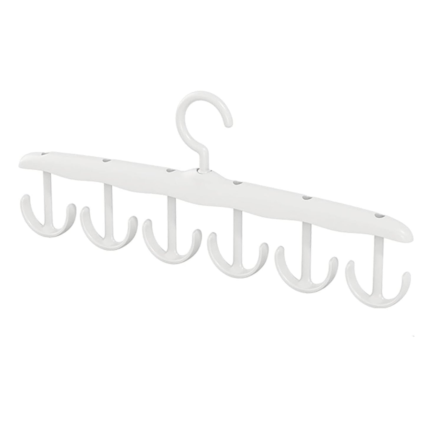 Tank Top Hanger 12-Hook Space Saving Hanger Capacity Rotatable Wood Space Saving Hanger Closet Organizers And Storage For Dorm  Apartment For Tank Top