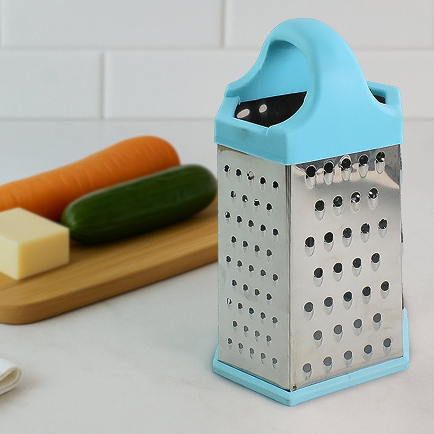 Rituheavy-Duty 7-In-1 Multipurpose Stainless Steel Hexagonal Grater
