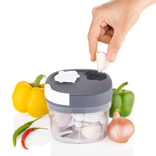 2In1 Handy Chopper And Slicer For Home  Kitchen (600Ml Capacity)