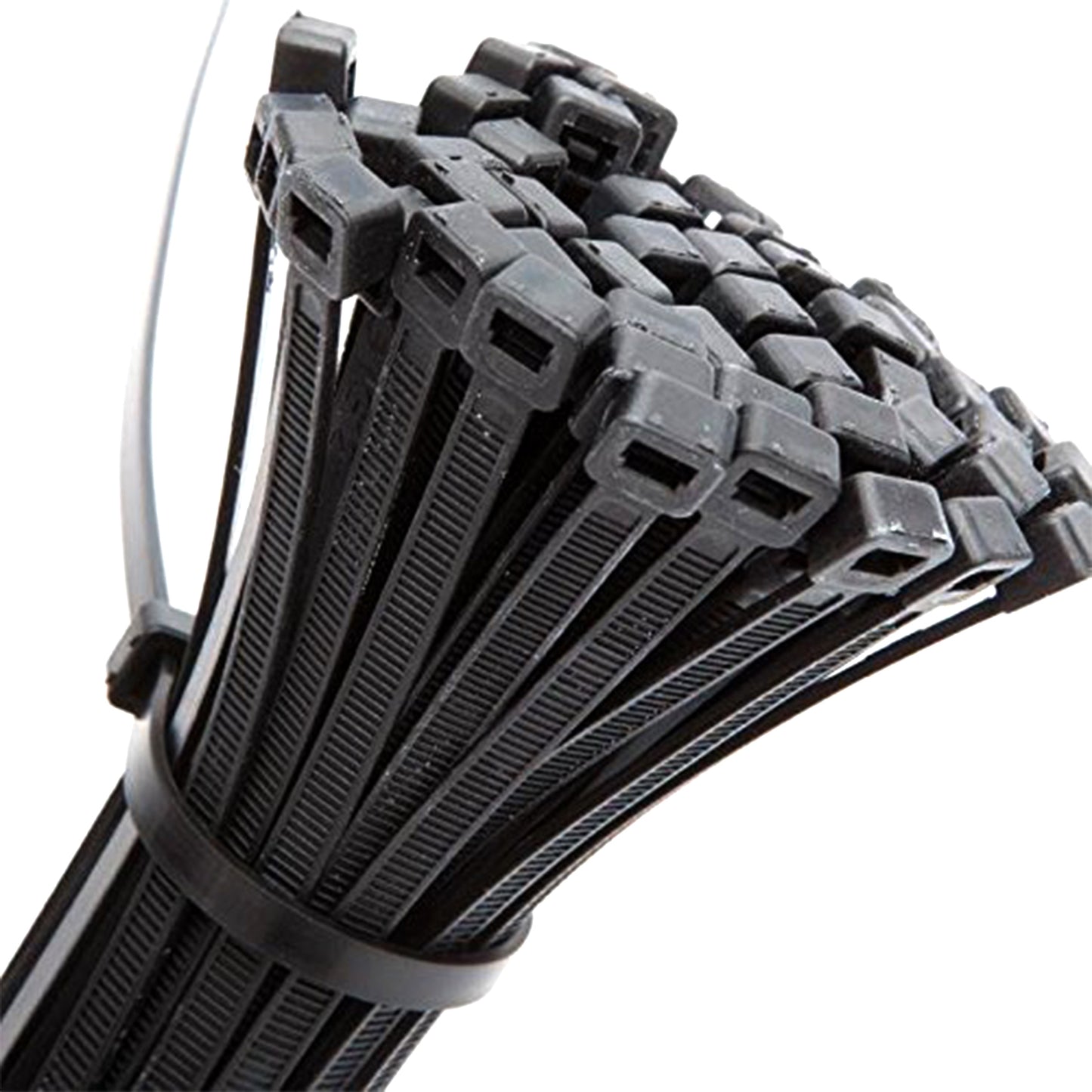 3X100Mm Nylon Self Locking Cable Ties Heavy Duty Strong Zip Wire Tie. Pack Of 100Pc