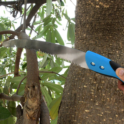 20 Inch Pruning Saw With High Carbon Steel Hand Saw Edge Sharpen Teeth With Cover Packing Perfect For Gardening Grass Tree Cutting Plants Shrubs Wood Branch Cut