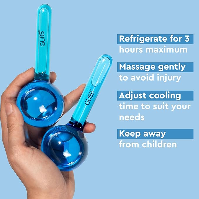 Ice Globes - Revitalize, Soothe, & Refresh Your Skin with Cooling Facial Spa-Like Experience at Home