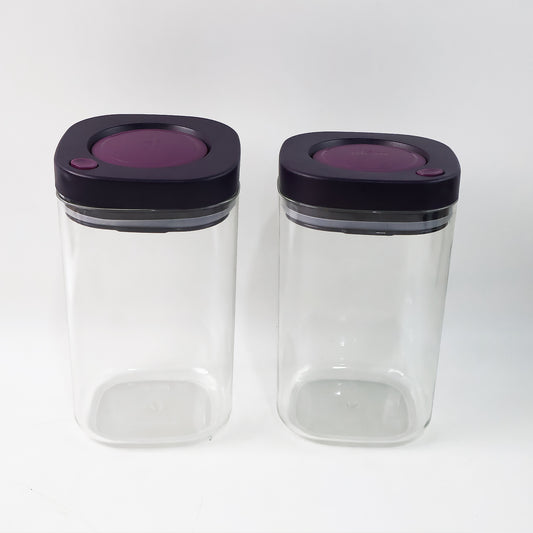 Supermom Airtight Kitchen Storage Containers (2 Pc Set  1200Ml)